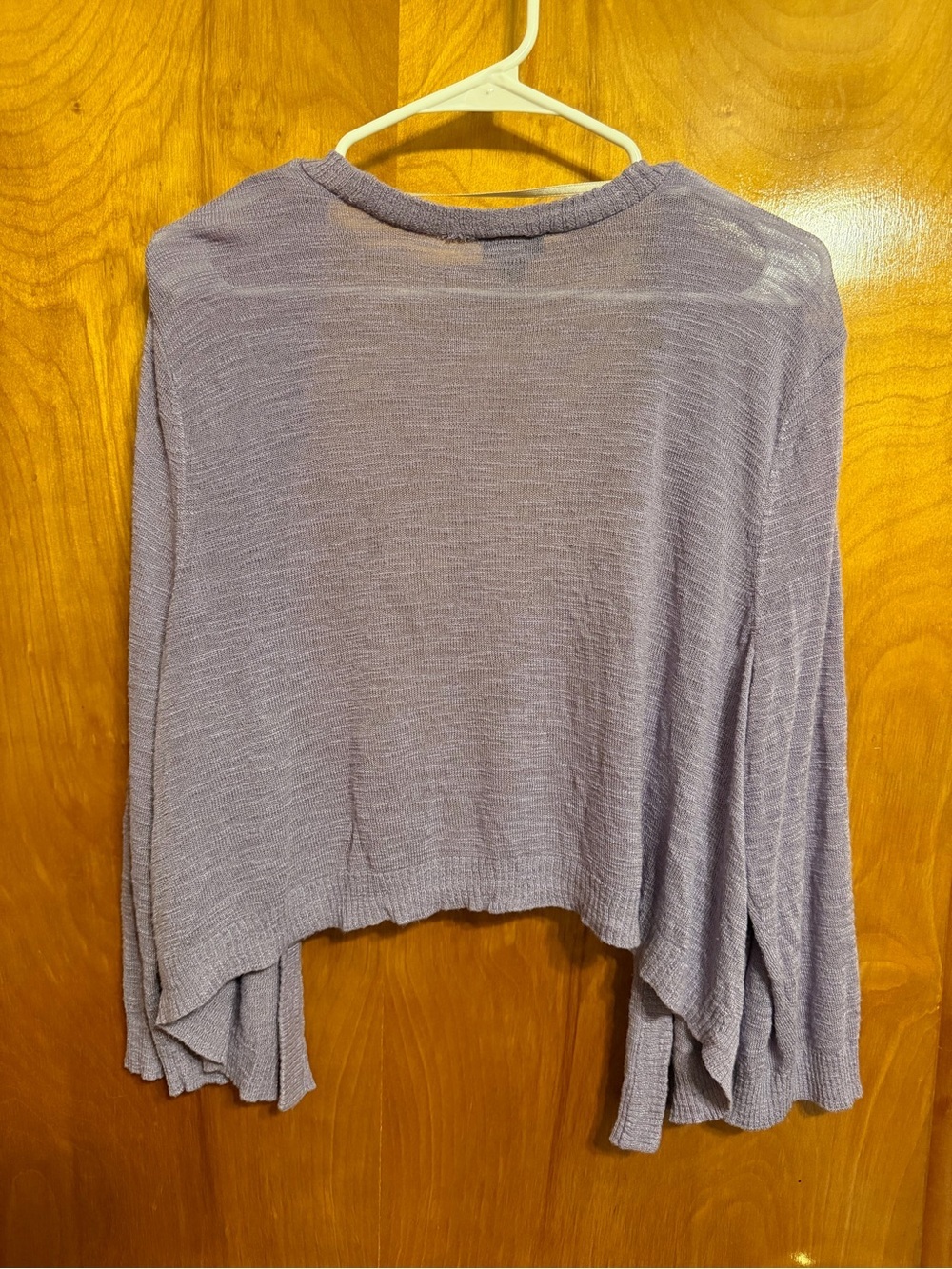 torrid Lilac Open-Front Lightweight Cardigan - Picture 4 of 4